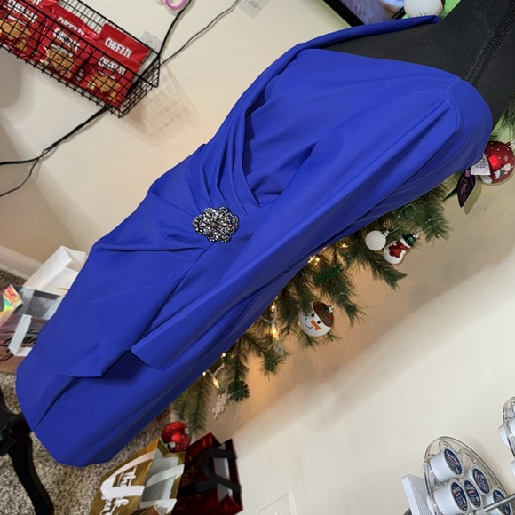 Nice Blurple Evening Dress - Picture 3 of 5